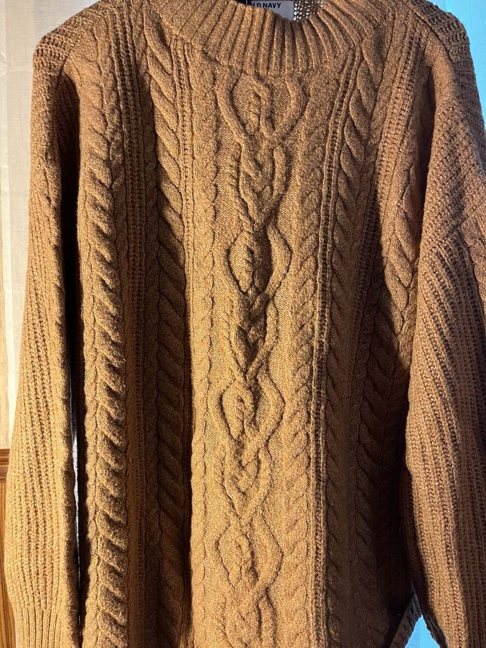 Old Navy SoSoft Sweater Size XL Camel- Brown Knit
